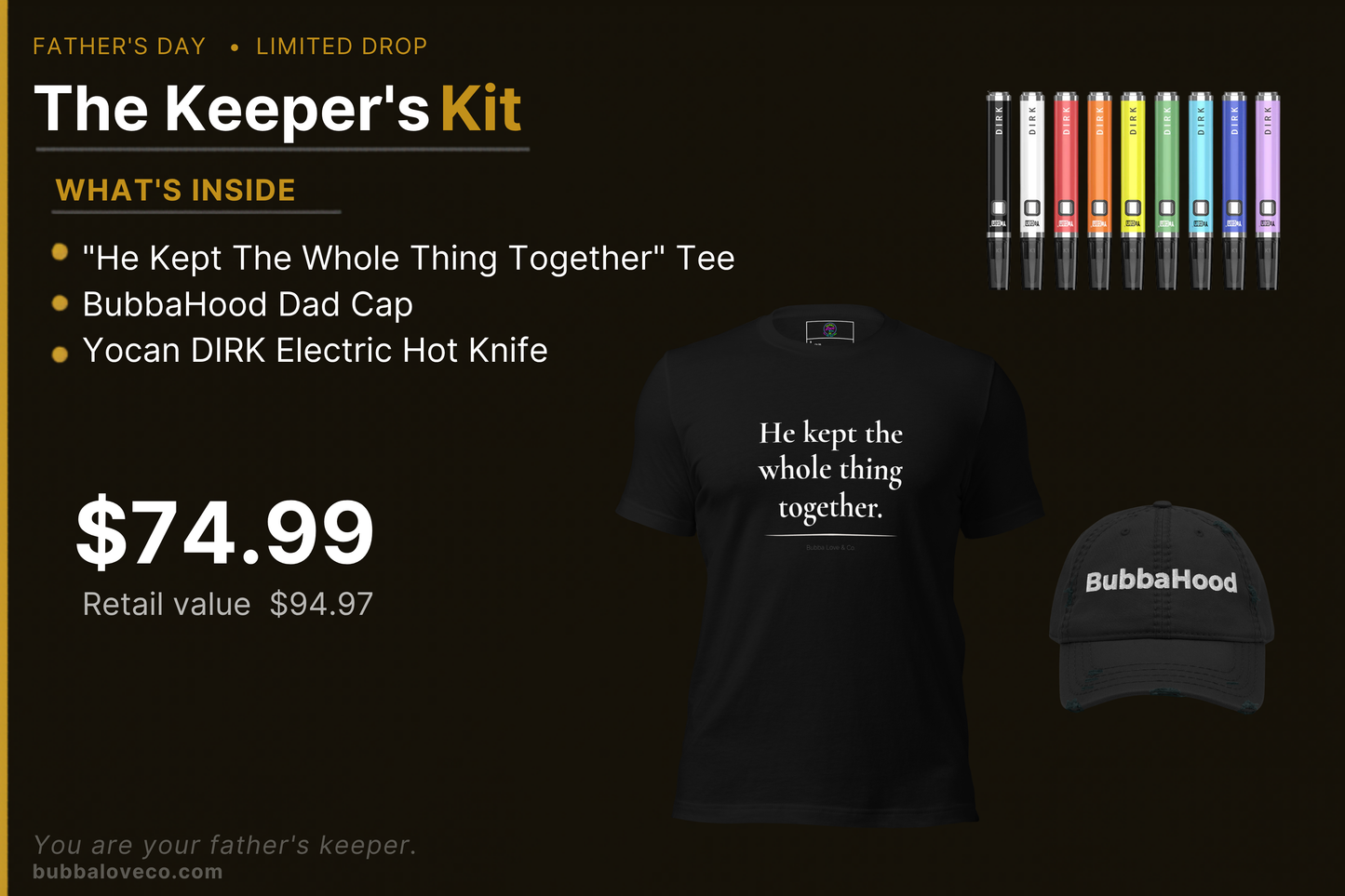 The Keeper's Kit — Father's Day Limited Drop