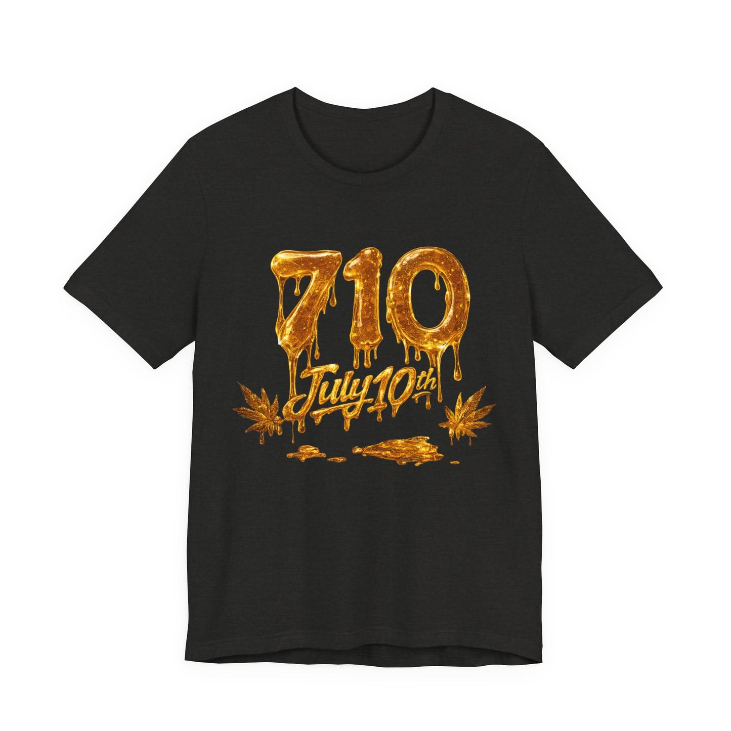 710 July 10th Dab Drip T-Shirt — "BubbaHood" Back Design