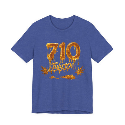 710 July 10th Dab Drip T-Shirt — "BubbaHood" Back Design