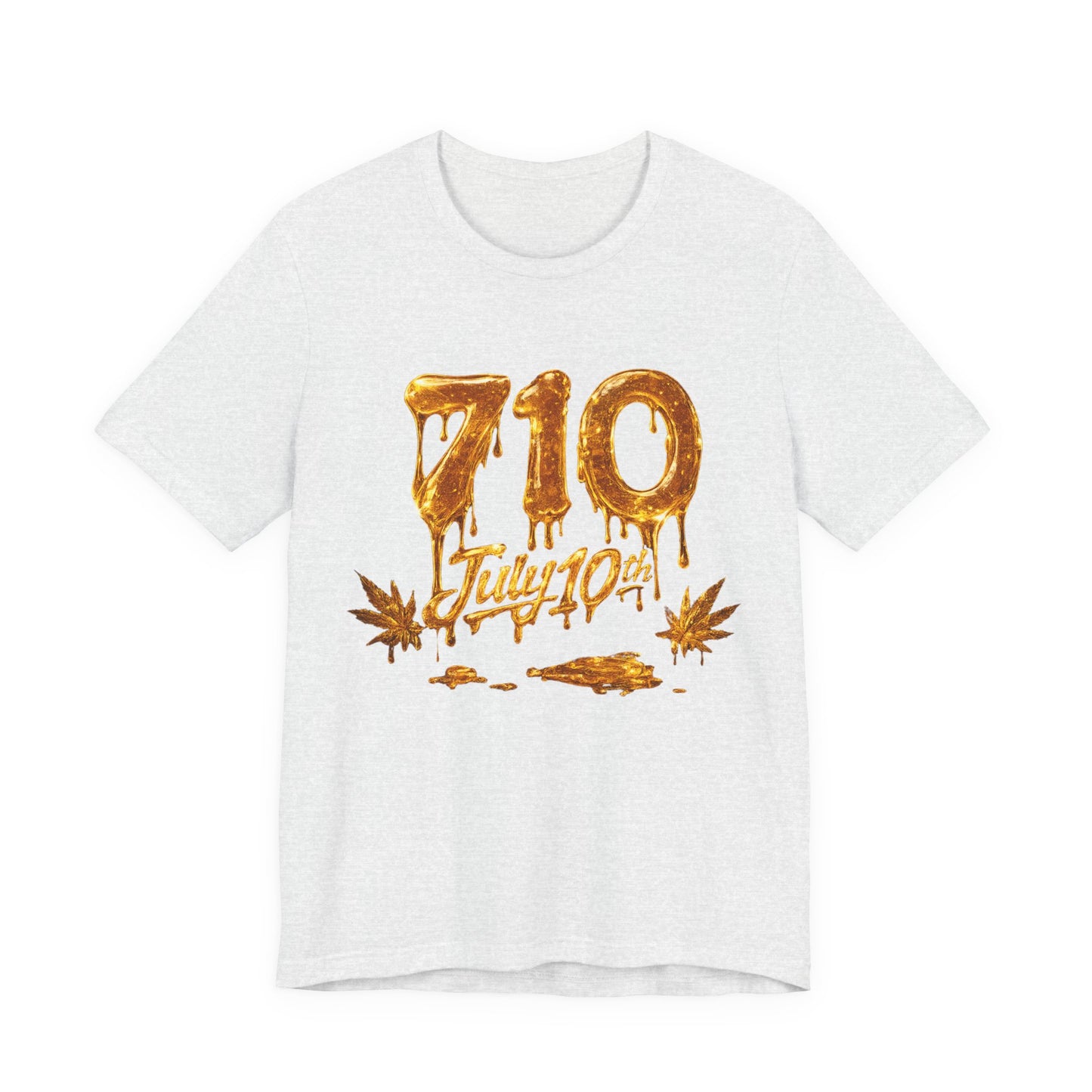 710 July 10th Dab Drip T-Shirt — "BubbaHood" Back Design
