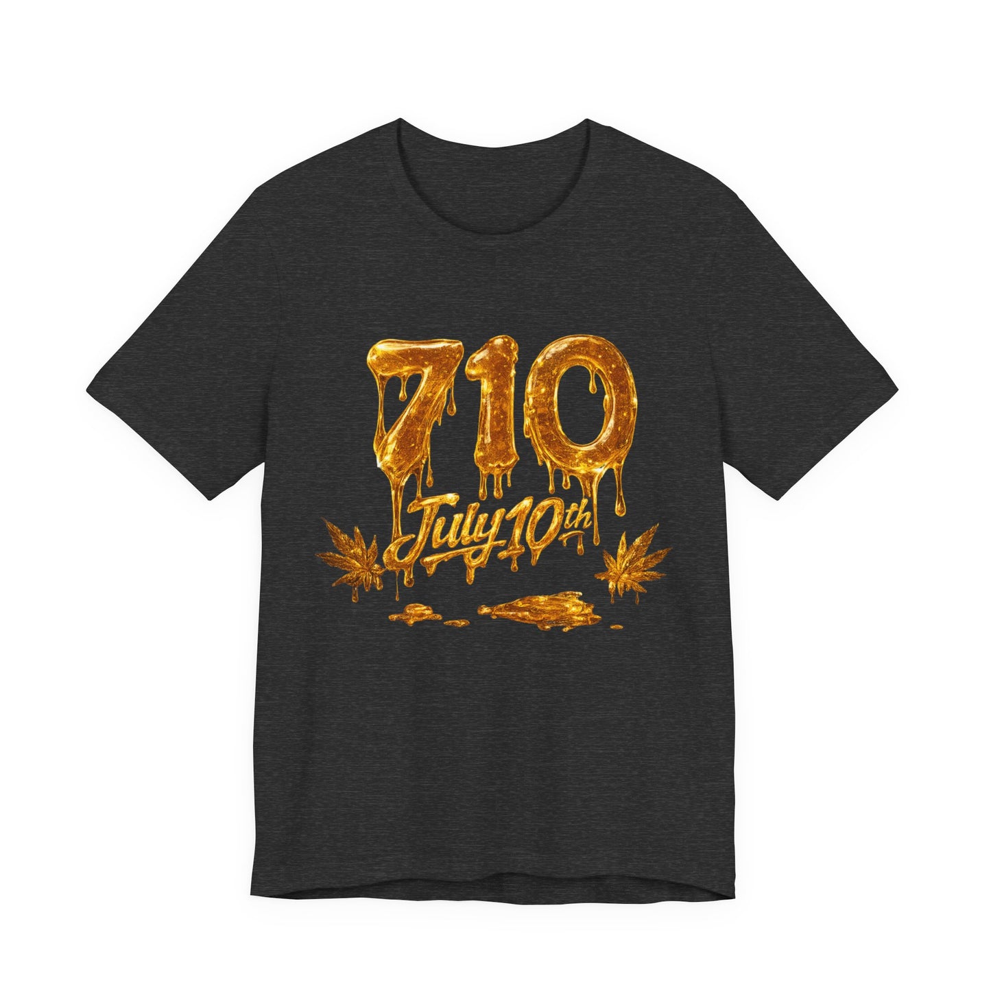 710 July 10th Dab Drip T-Shirt — "BubbaHood" Back Design