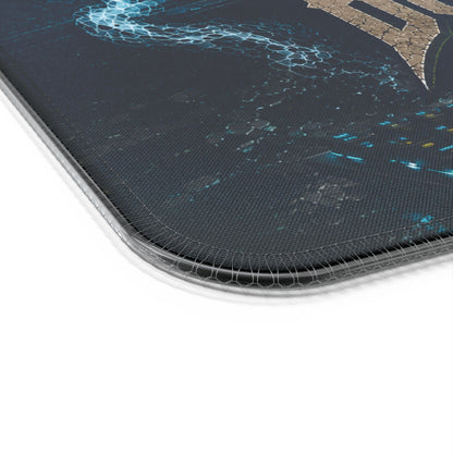 LED Gaming Mouse Pad with Wireless Charging — "Bubbahood Gaming" RGB Desk Mat
